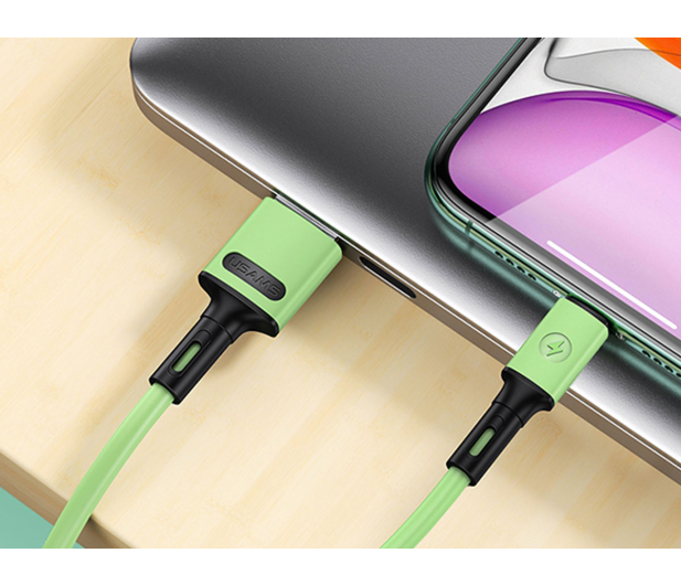 USAMS Kabel U52 microUSB 2A Fast Charge 1m biały SJ435USB01 - 1569043 - zdjęcie 4